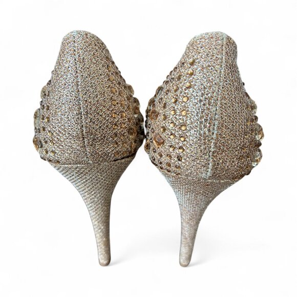 Top Moda Women's Studded Platform Stiletto Size 7.5 - Picture 4 of 8